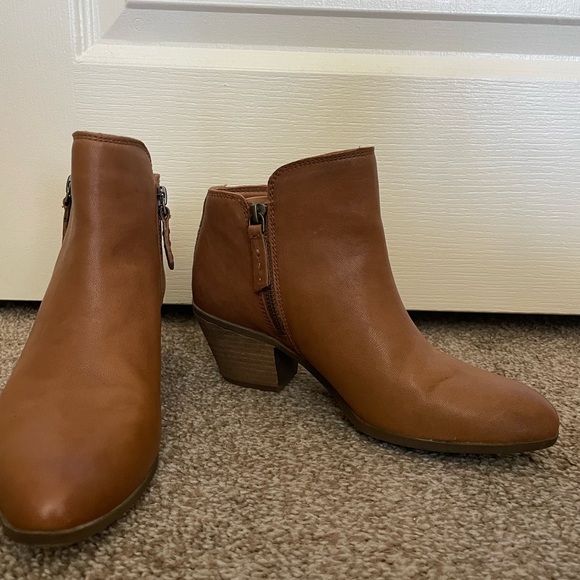 Frye Women's Judith Bootie Leather Double Zip 6.5 - Picture 2 of 7